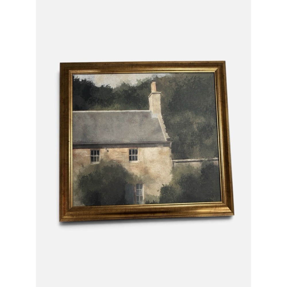 18"x20" Stone Cottage Canvas Art Hearth & Hand™ with Magnolia Wall Art